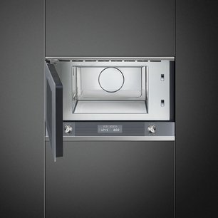Встраиваемая микроволновая печь Смег MP122S1 фото 4 в Казани и Татарстане Встраиваемая микроволновая печь Smeg MP122S1 фото 4 в Казани и Татарстане