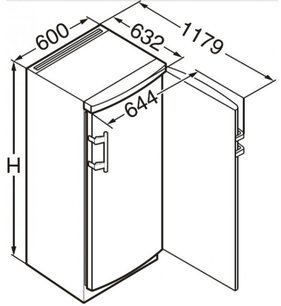 Морозильник Либхер G 2033 Comfort SuperFrost фото 3 в Казани и Татарстане Морозильник Liebherr G 2033 Comfort SuperFrost фото 3 в Казани и Татарстане