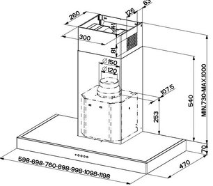 Вытяжка Фабер GEMMA PB SRM X A90 фото 4 в Казани и Татарстане Вытяжка Faber GEMMA PB SRM X A90 фото 4 в Казани и Татарстане