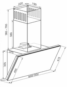Вытяжка Kaiser AT 6430 F Eco фото 4 в Казани и Татарстане