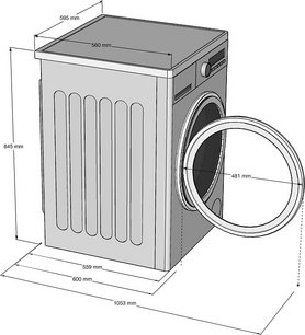 Сушильная машина Кертинг KD 60HP83 фото 4 в Казани и Татарстане Сушильная машина Korting KD 60HP83 фото 4 в Казани и Татарстане