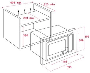 Встраиваемая микроволновая печь Тека ML 820 BIS WH WHITE фото 2 в Казани и Татарстане Встраиваемая микроволновая печь Teka ML 820 BIS WH WHITE фото 2 в Казани и Татарстане