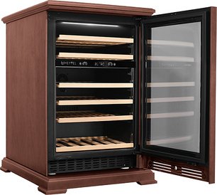 Винный шкаф Мэйвел MV46PRO-KBT2 Italian walnut фото 2 в Казани и Татарстане Винный шкаф Meyvel MV46PRO-KBT2 Italian walnut фото 2 в Казани и Татарстане