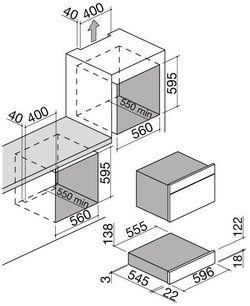 Встраиваемый подогреватель посуды Barazza 1CEEVS фото 2 в Казани и Татарстане