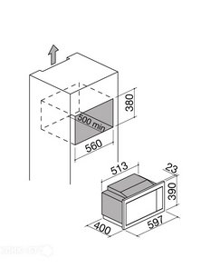 Микроволновая печь Barazza 1MOI фото 2 в Казани и Татарстане