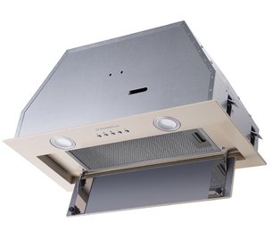 Встраиваемая вытяжка MAUNFELD TRAPEZE 602IG бежевый фото 2 в Казани и Татарстане