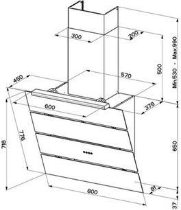 Вытяжка Фабер DREAM EG 8 WH A80 фото 2 в Казани и Татарстане Вытяжка Faber DREAM EG 8 WH A80 фото 2 в Казани и Татарстане