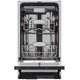 Встраиваемая посудомоечная машина KRONA WESPA 45 BI V2