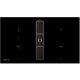 Варочная панель с вытяжкой Kuppersbusch KMI 9850.0 SR Black Chrome