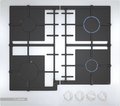 Газовая варочная панель Bosch PNP6B2B92R Газовая варочная панель Bosch PNP6B2B92R