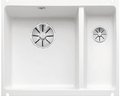 Мойка Blanco SUBLINE 350/150-U керамика отводная арматура InFino® глянцевый белый Мойка Blanco SUBLINE 350/150-U керамика отводная арматура InFino® глянцевый белый