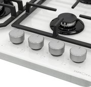 Газовая варочная панель KRONA NEBEL 60 WH W фото 4 в Казани и Татарстане
