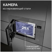 Встраиваемая СВЧ-печь Zigmund Shtain BMO 15.252 G фото 3 в Казани и Татарстане