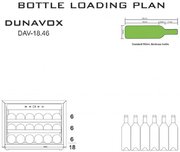 Винный шкаф Dunavox DAV-18.46SS.TO фото 4 в Казани и Татарстане