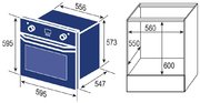Духовой шкаф электрический Zigmund Shtain E 149 W фото 2 в Казани и Татарстане