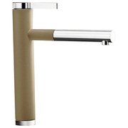 Смеситель Blanco Linee-S Silgranit песочный Смеситель Blanco Linee-S Silgranit песочный