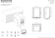 Винный шкаф Dunavox DAUF-38.100DSS фото 2 в Казани и Татарстане