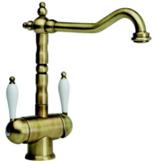 Смеситель Franke Old England бронза (с двумя ручками) Смеситель Franke Old England бронза (с двумя ручками)