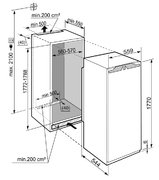Встраиваемый холодильник Liebherr IKBP 3550 Premium фото 4 в Казани и Татарстане
