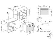 Духовой шкаф Smeg SF6400PZB фото 3 в Казани и Татарстане