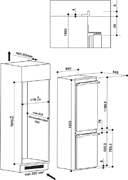 Встраиваемый холодильник KitchenAid KCBDS20701 фото 2 в Казани и Татарстане