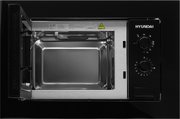Встраиваемая микроволновая печь Hyundai HBW 2030 BG фото 4 в Казани и Татарстане