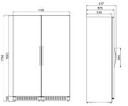 Винный шкаф Dometic B195S Double Basic фото 3 в Казани и Татарстане