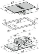 Варочная панель с вытяжкой Miele KMDA 7272 FR-U фото 4 в Казани и Татарстане