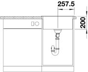 Мойка BLANCO NAYA 5 Silgranit черный фото 4 в Казани и Татарстане