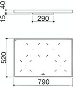 Индукционная варочная панель Barazza 1PKC80N фото 4 в Казани и Татарстане