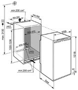 Встраиваемый холодильник Liebherr IK 2354 Premium фото 4 в Казани и Татарстане