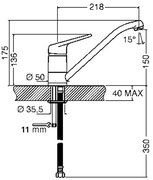 Смеситель Смег MF11P2 фото 2 в Казани и Татарстане Смеситель Smeg MF11P2 фото 2 в Казани и Татарстане