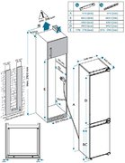 Встраиваемый холодильник Jacky`s JR BW1770MN фото 3 в Казани и Татарстане