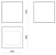 Вытяжка Falmec Rubik isola 43 (450) (с системой E.ion) ECP white фото 3 в Казани и Татарстане