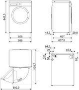 Стиральная машина Smeg WM3T24RU фото 4 в Казани и Татарстане