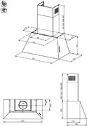 Вытяжка настенная Bertazzoni KR70HER1NDA фото 3 в Казани и Татарстане