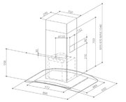 Вытяжка Faber Tratto Isola/SP EG8 X/V A90 фото 4 в Казани и Татарстане