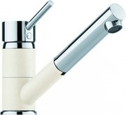 Смеситель Franke Sinta выдвижной шланг хром/ваниль Смеситель Franke Sinta выдвижной шланг хром/ваниль