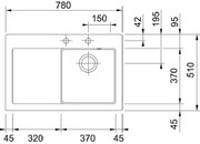 Мойка Франке Mythos MTK 611-78 белый фото 2 в Казани и Татарстане Мойка Franke Mythos MTK 611-78 белый фото 2 в Казани и Татарстане