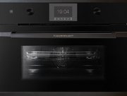 Компактный духовой шкаф с микроволнами Kuppersbusch CBM 6350.0 S6 Black Steel фото в Казани и Татарстане