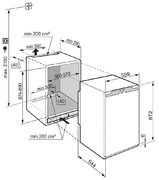 Встраиваемый холодильник Liebherr IK 1650 Premium фото 4 в Казани и Татарстане