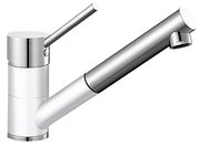 Смеситель Бланко Antas-S chrome/Silgranit белый фото в Казани и Татарстане Смеситель Blanco Antas-S chrome/Silgranit белый фото в Казани и Татарстане