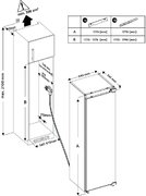 Встраиваемый холодильник Schaub Lorenz SLS E310WE фото 4 в Казани и Татарстане
