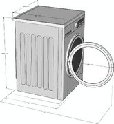 Стиральная машина Korting KWM 50IM140 фото 3 в Казани и Татарстане