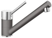 Смеситель Blanco Antas chrome/Silgranit темная скала фото в Казани и Татарстане