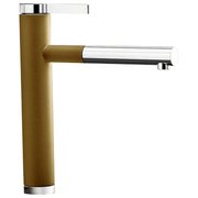 Смеситель Blanco Linee-S Silgranit шампань Смеситель Blanco Linee-S Silgranit шампань