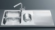 Мойка Смег LTS102D-2 фото 2 в Казани и Татарстане Мойка Smeg LTS102D-2 фото 2 в Казани и Татарстане