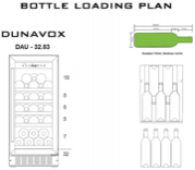 Винный шкаф Dunavox DAU-32.83B фото 2 в Казани и Татарстане