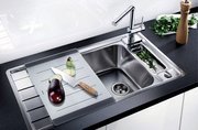 Мойка Бланко Axis II 5 S-IF нержавеющая сталь фото 2 в Казани и Татарстане Мойка Blanco Axis II 5 S-IF нержавеющая сталь фото 2 в Казани и Татарстане