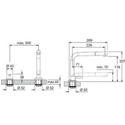 Смеситель Franke 311 хром фото 3 в Казани и Татарстане